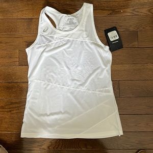 ASICS White Tank Top - Size S - Brand New with Tags